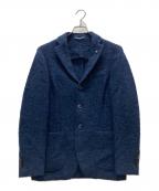 Alteaアルテア）の古着「段返3Bテーラードジャケット」｜ネイビー