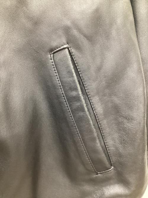 MORGAN（モーガン）MORGAN (モーガン) レザージャケット ブラック サイズ:Sの古着・服飾アイテム