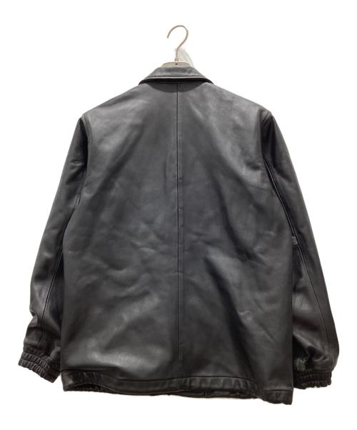MORGAN（モーガン）MORGAN (モーガン) レザージャケット ブラック サイズ:Sの古着・服飾アイテム