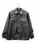 MORGAN（モーガン）の古着「レザージャケット」｜ブラック
