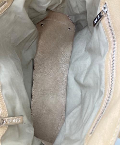 TOD'S（トッズ）TOD'S (トッズ) ハンドバッグ ベージュの古着・服飾アイテム