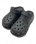 crocsクロックス）の古着「プラットフォームサンダル」｜ブラック