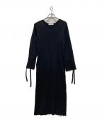 Lily Brownリリーブラウン）の古着「ニットワンピース」｜ブラック