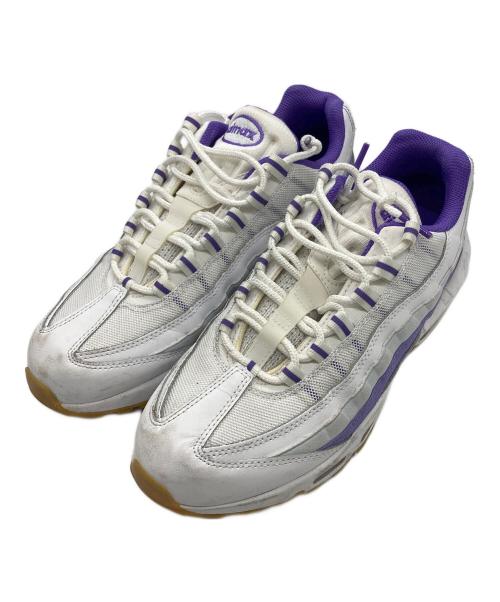 NIKE（ナイキ）NIKE (ナイキ) AIR MAX95 ホワイト サイズ:26.5の古着・服飾アイテム