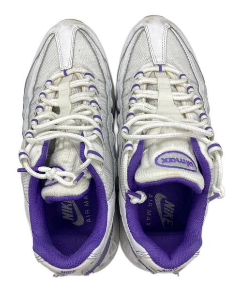 NIKE（ナイキ）NIKE (ナイキ) AIR MAX95 ホワイト サイズ:26.5の古着・服飾アイテム