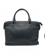 FUJITAKAフジタカ）の古着「レザービジネスバッグ」｜ブラック