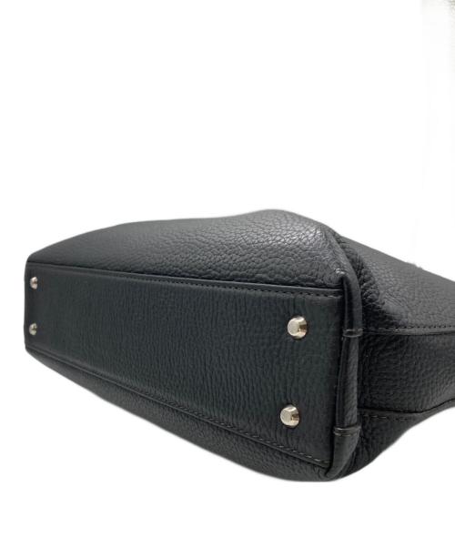 FUJITAKA（フジタカ）FUJITAKA (フジタカ) レザービジネスバッグ ブラックの古着・服飾アイテム