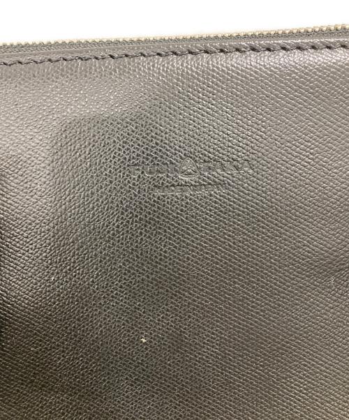 FUJITAKA（フジタカ）FUJITAKA (フジタカ) レザービジネスバッグ ブラックの古着・服飾アイテム