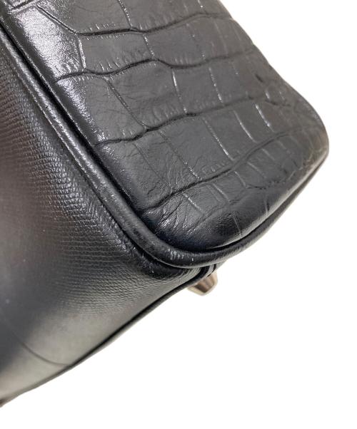 FUJITAKA（フジタカ）FUJITAKA (フジタカ) レザービジネスバッグ ブラックの古着・服飾アイテム