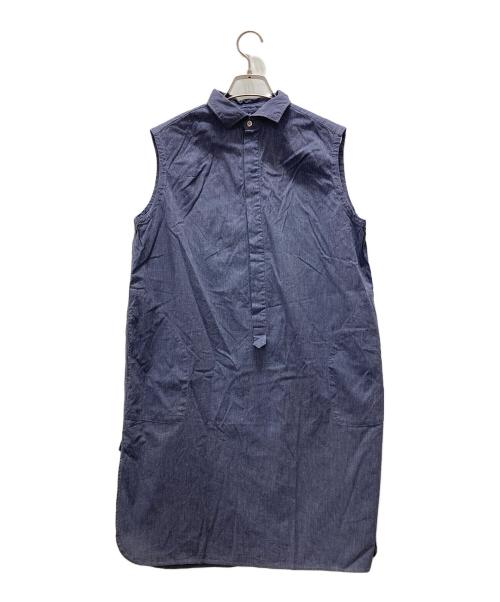 45R（フォーティファイブ・アール）45R (フォーティファイブ・アール) ノースリーブワンピース ネイビー サイズ:3の古着・服飾アイテム