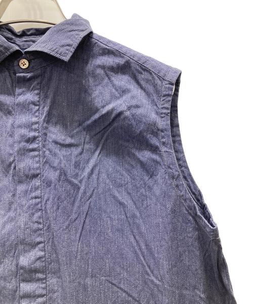 45R（フォーティファイブ・アール）45R (フォーティファイブ・アール) ノースリーブワンピース ネイビー サイズ:3の古着・服飾アイテム