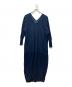 45R (フォーティファイブ・アール) インディゴニットワンピース ネイビー：7000円