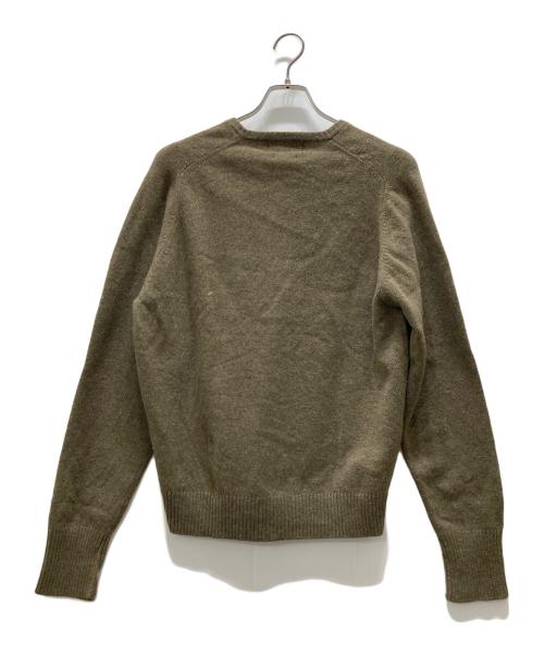 POLO RALPH LAUREN（ポロ・ラルフローレン）POLO RALPH LAUREN (ポロ・ラルフローレン) Vネックニット ブラウン サイズ:Lの古着・服飾アイテム