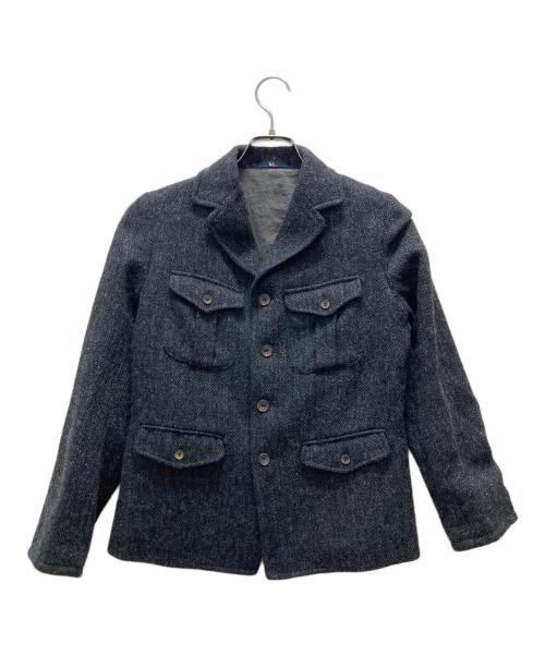 45R（フォーティファイブ・アール）45R (フォーティファイブ・アール) ウールツイードジャケット グレー サイズ:2の古着・服飾アイテム