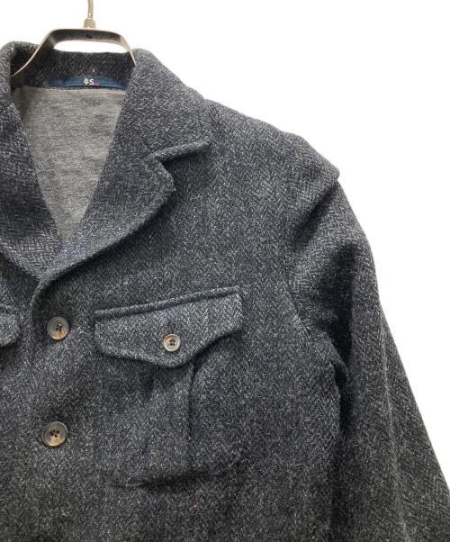 45R（フォーティファイブ・アール）45R (フォーティファイブ・アール) ウールツイードジャケット グレー サイズ:2の古着・服飾アイテム