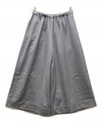 COMME des GARCONS COMME des GARCONSコムデギャルソン コムデギャルソン）の古着「裾ロールワイドパンツ」｜グレー