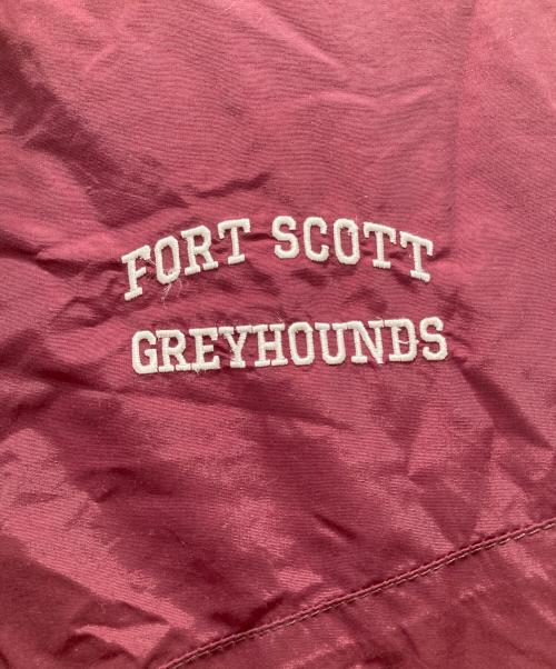 BOAT HOUSE（ボート ハウス）BOAT HOUSE (ボート ハウス) USA製ハーフジップカットソー ボルドー サイズ:Mの古着・服飾アイテム