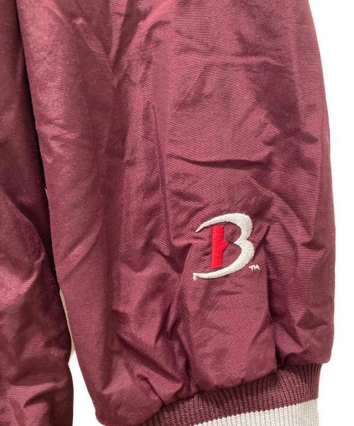 BOAT HOUSE（ボート ハウス）BOAT HOUSE (ボート ハウス) USA製ハーフジップカットソー ボルドー サイズ:Mの古着・服飾アイテム