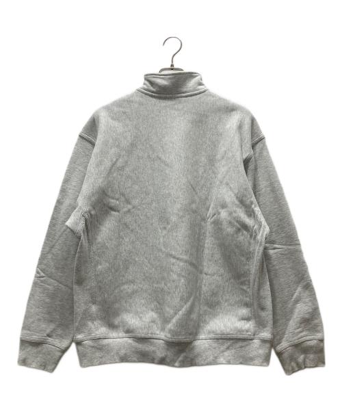 CarHartt（カーハート）CarHartt (カーハート) ハーフジップスウェット グレー サイズ:Lの古着・服飾アイテム