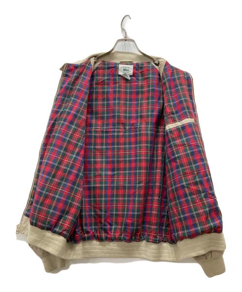 IZOD LACOSTE（アイゾッド ラコステ）IZOD LACOSTE (アイゾッド ラコステ) スイングトップ ブラウン サイズ:Lの古着・服飾アイテム