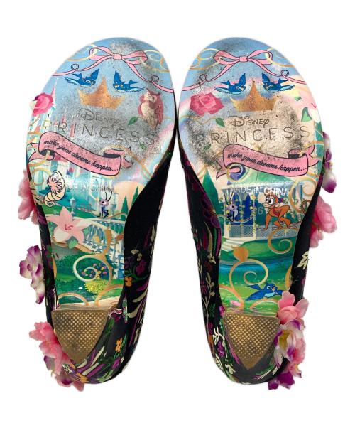 irregular choice（イレギュラーチョイス）irregular choice (イレギュラーチョイス) DISNEY (ディズニー) ムーラン ヒールパンプス ブラック サイズ:36の古着・服飾アイテム