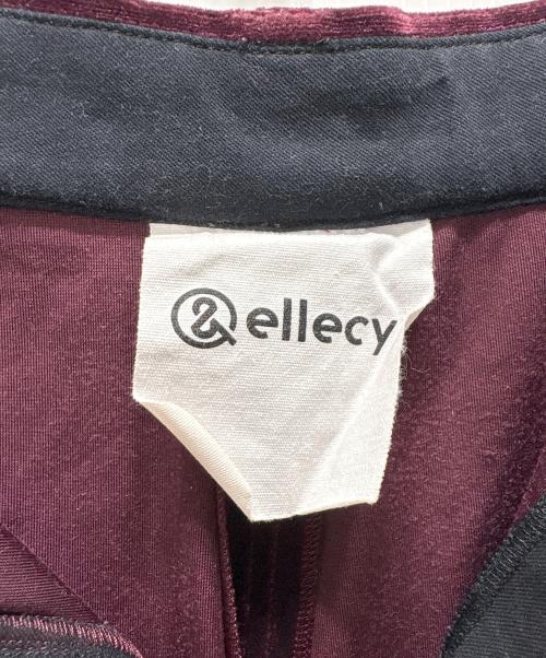 &ellecy（アンドエルシー）&ellecy (アンドエルシー) ネコベロアセットアップ パープル サイズ:Mの古着・服飾アイテム