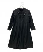 &ellecyアンドエルシー）の古着「ナポレオンデザインワンピース」｜ブラック