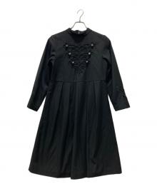 &ellecy（アンドエルシー）の古着「ナポレオンデザインワンピース」｜ブラック