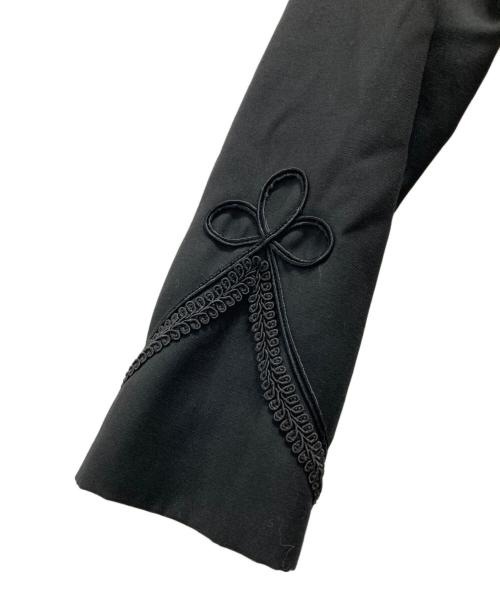 &ellecy（アンドエルシー）&ELLECY (アンドエルシー) ナポレオンデザインワンピース ブラック サイズ:Mの古着・服飾アイテム