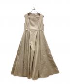 ADEAMアディアム）の古着「ノースリーブワンピース」｜ベージュ