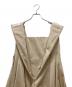 中古・古着 ADEAM (アディアム) ノースリーブワンピース ベージュ：12000円