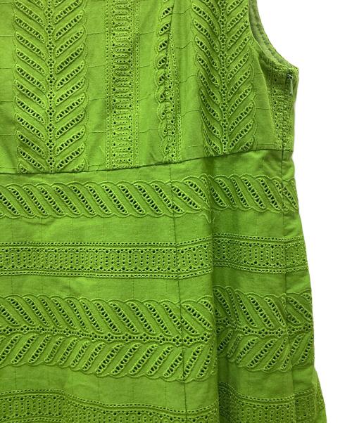 FOXEY（フォクシー）FOXEY (フォクシー) Jardin D'amalfi ノースリーブワンピース グリーン サイズ:40の古着・服飾アイテム