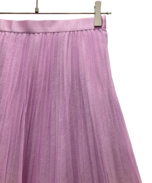 ANAYI（アナイ）ANAYI (アナイ) スパンオーガンジープリーツスカート ピンク サイズ:38の古着・服飾アイテム