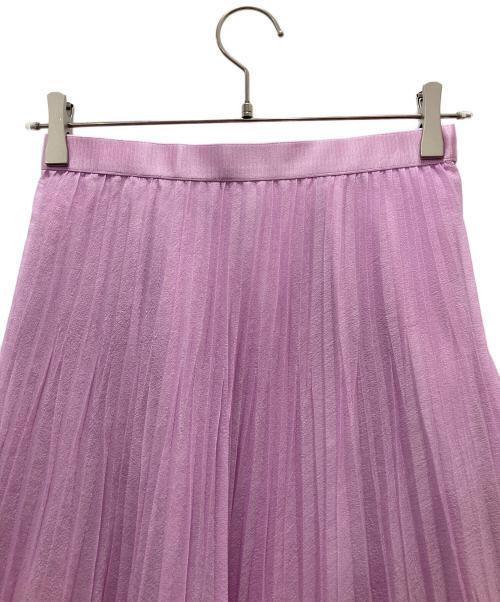 ANAYI（アナイ）ANAYI (アナイ) スパンオーガンジープリーツスカート ピンク サイズ:38の古着・服飾アイテム