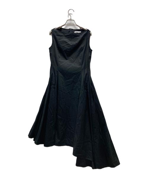 ADEAM（アディアム）ADEAM (アディアム) Suzu Dress ノースリーブワンピース ブラックの古着・服飾アイテム