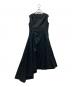 ADEAM (アディアム) Suzu Dress ノースリーブワンピース ブラック：12000円