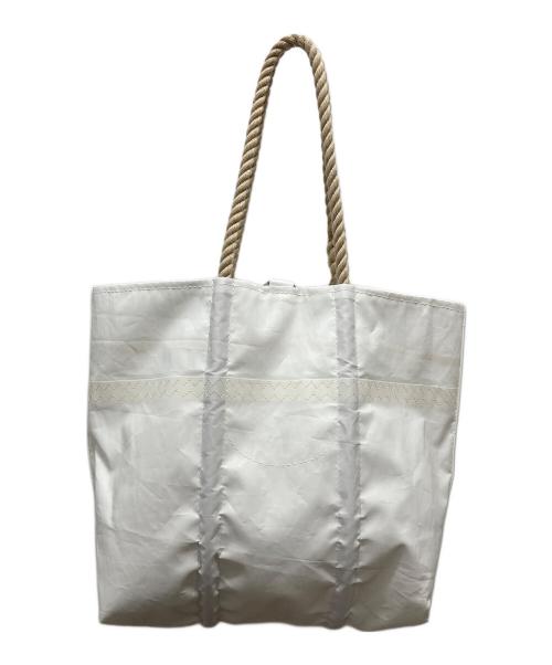 SEABAGS（シーバッグ）SEABAGS (シーバッグ) トートバッグ ホワイトの古着・服飾アイテム
