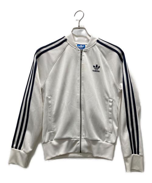 adidas（アディダス）adidas (アディダス) トラックジャケット ホワイト サイズ:XSの古着・服飾アイテム