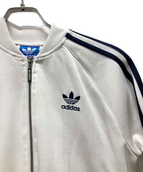 adidas（アディダス）adidas (アディダス) トラックジャケット ホワイト サイズ:XSの古着・服飾アイテム