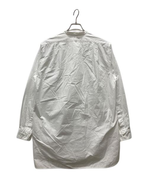 HEUGN（ユーゲン）HEUGN (ユーゲン) バンドカラーシャツ ホワイト サイズ:2の古着・服飾アイテム