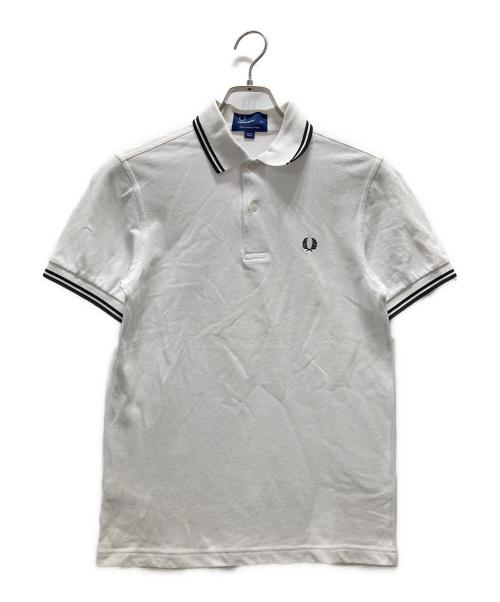 FRED PERRY（フレッドペリー）FRED PERRY (フレッドペリー) ポロシャツ ホワイト サイズ:XSの古着・服飾アイテム