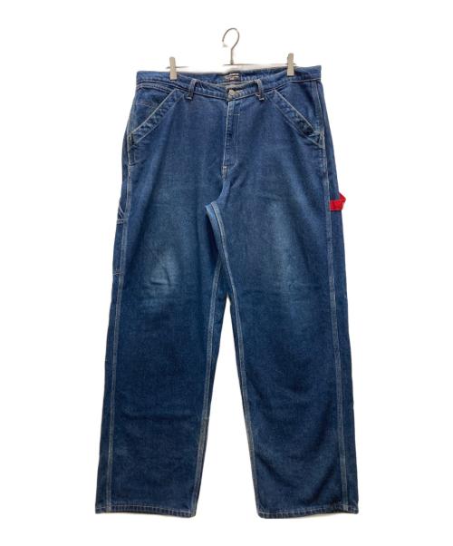 POLO JEANS CO.（ポロジーンズカンパニー）POLO JEANS CO. (ポロジーンズカンパニー) 赤ループ ペインターバギーデニムパンツ インディゴ サイズ:W38の古着・服飾アイテム