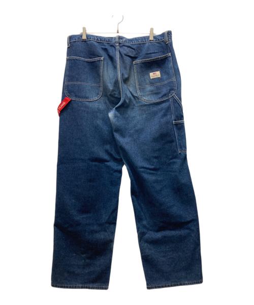 POLO JEANS CO.（ポロジーンズカンパニー）POLO JEANS CO. (ポロジーンズカンパニー) 赤ループ ペインターバギーデニムパンツ インディゴ サイズ:W38の古着・服飾アイテム