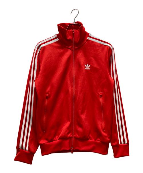 adidas（アディダス）adidas (アディダス) トラックジャケット レッド サイズ:Mの古着・服飾アイテム