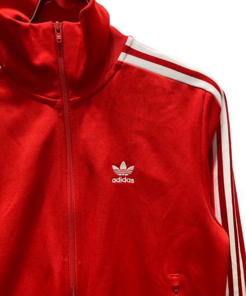 adidas（アディダス）adidas (アディダス) トラックジャケット レッド サイズ:Mの古着・服飾アイテム