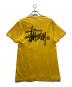 stussy (ステューシー) ロゴプリントTシャツ イエロー サイズ:M：6000円