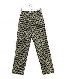 TODAYFUL（トゥデイフル）の古着「Jacquard Slit Trousers」｜ブラック