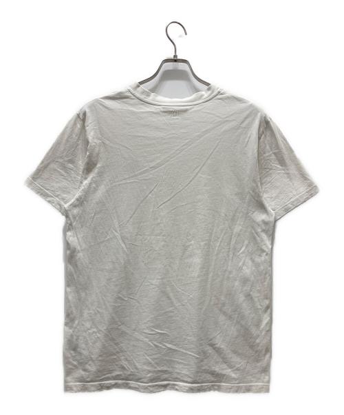 AMI Alexandre Mattiussi（アミアレクサンドルマテュッシ）AMI Alexandre Mattiussi (アミアレクサンドルマテュッシ) ハート刺繍Tシャツ ホワイト サイズ:Lの古着・服飾アイテム