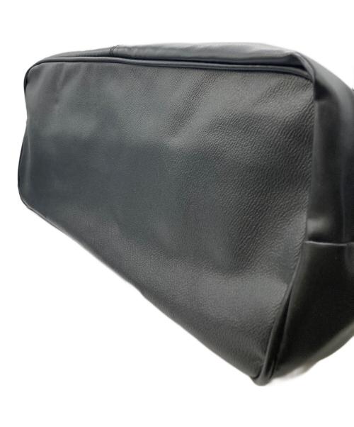 BUFFALO BOBS（バッファローボブズ）BUFFALO BOBS (バッファローボブズ) レザートートバッグ ブラックの古着・服飾アイテム