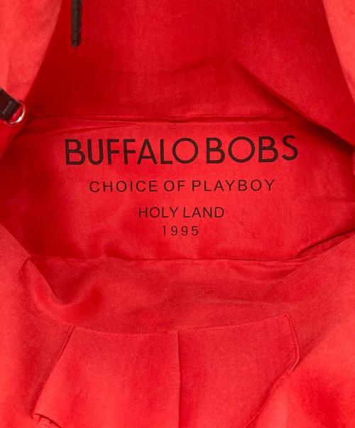 BUFFALO BOBS（バッファローボブズ）BUFFALO BOBS (バッファローボブズ) レザートートバッグ ブラックの古着・服飾アイテム